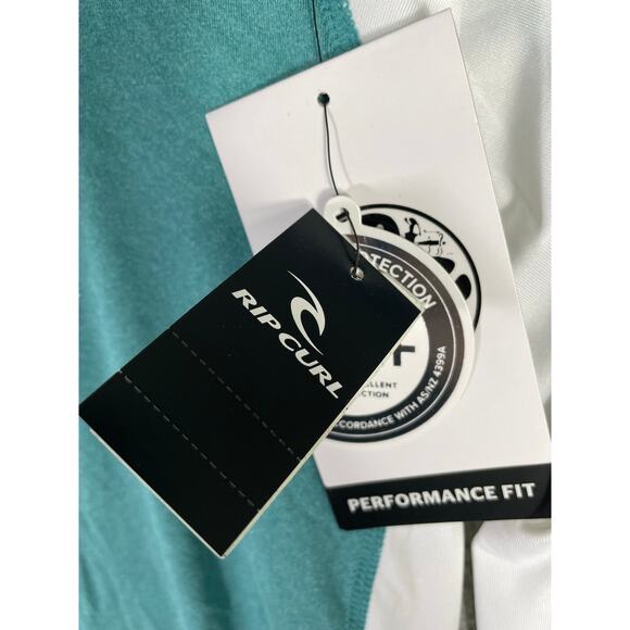Rip Curl Men's Long Sleeve Rash Guard UPF 50+ Performance Fit Swim Shirt S NWT - Picture 5 of 14